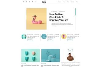 build a modern and responsive hugo static website or blog