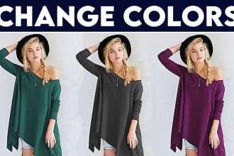 recolor images and change color of anything in photoshop