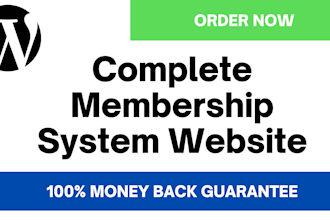 build a paid membership website in wordpress