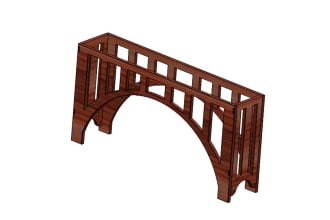 design wood furniture with g code