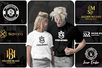 make modern fashion,clothing and clothing brand logo design