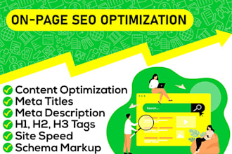 do website onpage SEO and technical optimization service of wordpress website