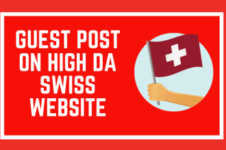 publish a swiss guest post with backlink on a da 34 blog