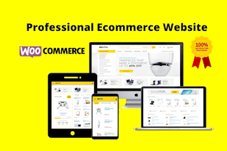 create fast website design, woocommerce site, wordpress blog