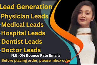 do doctor, dentist, physician email list and lead generation