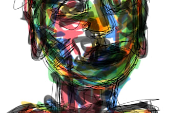 illustrate a portrait on my iphone