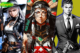 create highly detailed illustration designs for graphic t shirt, anime, dark art