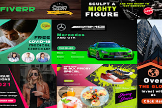 design web banners and offer graphic designing services
