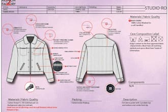 do fashion design, clothing flat sketches, and tech packs