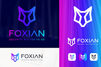 create modern crypto, blockchain, nft, startup, or tech logo design