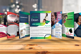 design speaker, artist, influencer one sheet, sale flyer, dj press kit