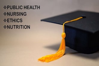 handle public health, nursing, and nutrition projects