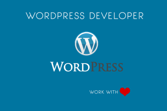 create, fix, customize, your wordpress website