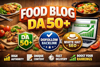 do guest post on food blog