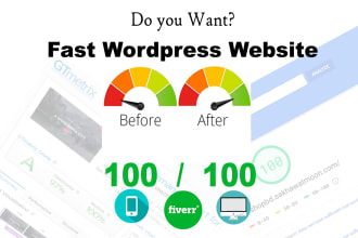 increase wordpress website speed optimize for pagespeed