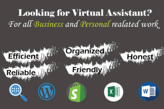 be your virtual assistant and personal administrative