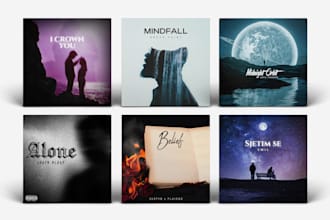 do mixtape cover art, album cover art or single cover