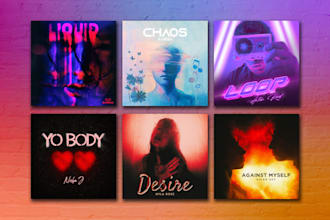 do mixtape cover art, album cover art or single cover