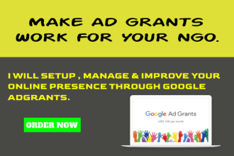 setup and manage google ads or ad grants for you