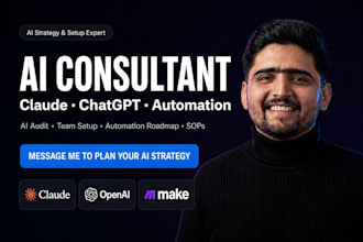 audit your business, setup custom claude code, chatgpt ai automation integration