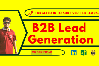 do b2b lead generation by using linkedin sales navigator