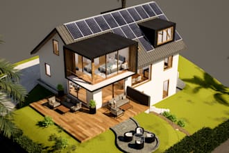 create custom 3d architectural models