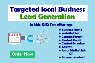 do targeted local business lead generation