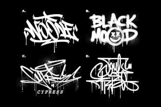 create handstyle graffiti tag original your name