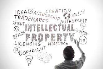 do any legal work related to intellectual property rights