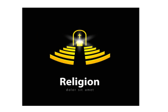 design luxury church logo with express delivery