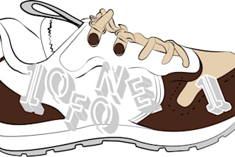 create vector art, any product outline drawing illustrations