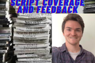 write script coverage for your feature screenplay or television pilot