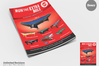 design trifold, bifold brochure, flyer, leaflet, postcard, catalog etc