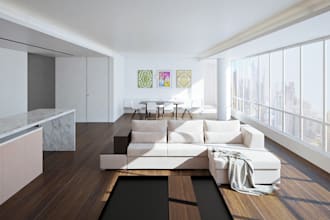 design and 3d rendering your living space interior