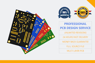 do pcb design, circuit design in kicad