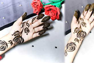 Top 10!  provide you beautiful henna design as you want
