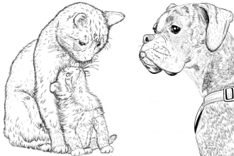 draw your pets full body