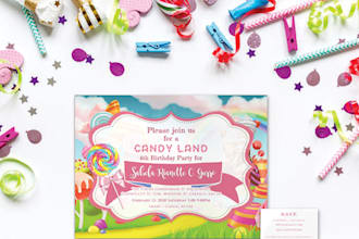 create professional, customized invitations
