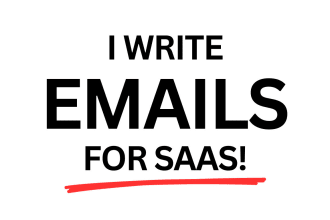 write saas product sign up emails