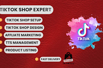 setup tik tok shop, tik tok affiliate and tiktok shop ads