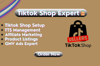 setup tik tok shop, tik tok affiliate and tiktok shop marketing