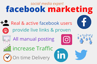 promote your business by facebook marketing in online