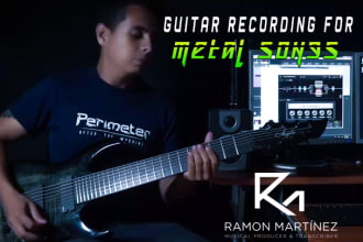 record pro guitars for you rock or metal song
