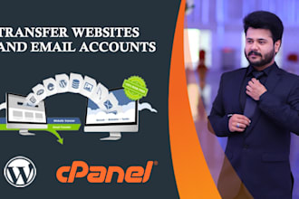 transfer or migrate wordpress website and emails to new domain or hosting
