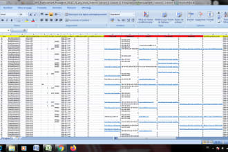 web research and data entry to enrich your CRM database, excel