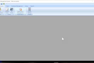 build HR and payroll system for windows