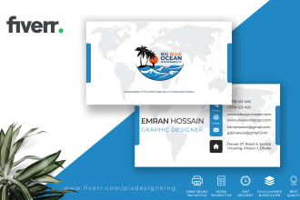 design outstanding business cards for you