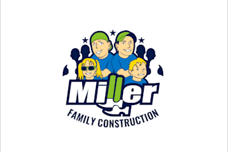 design a professional construction logo