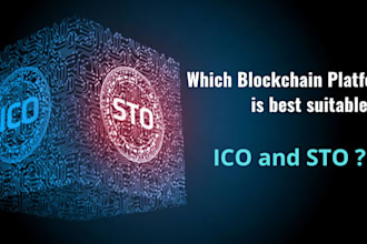 develop the ico or sto platform