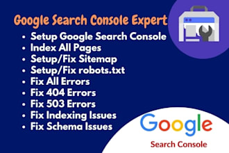 fix google search console errors and index your website in links